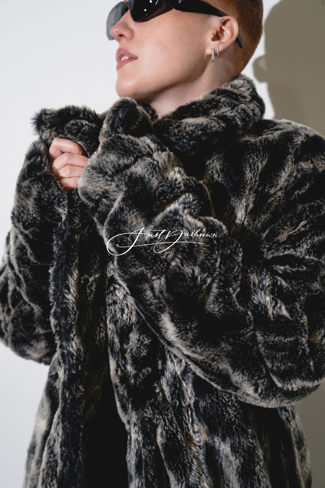 Oversized Faux Fur Coat